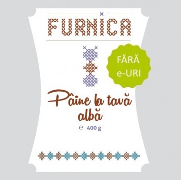 Pâine la tavă albă fără E-uri – 400g