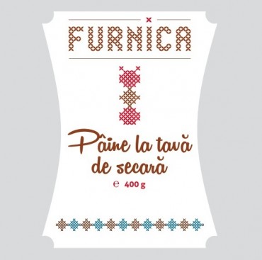 Pâine la tavă de secară – 400g