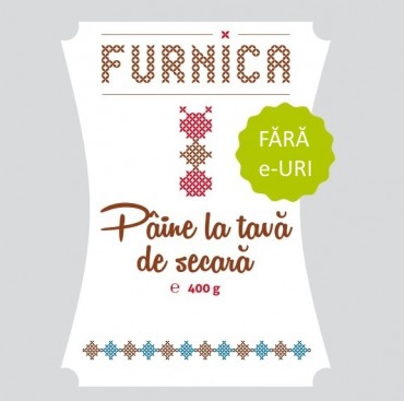 Pâine la tavă de secară fără E-uri – 400g